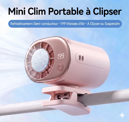 Mini climatiseur portable USB pour voiture — CliniAir Pro Car