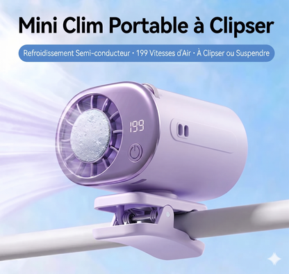 Mini climatiseur portable USB pour voiture — CliniAir Pro Car